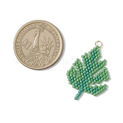Pendentifs de perles de rocaille en verre&nbsp;PALLOY-MZ00916-01