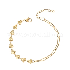 304 Edelstahl-Gliederketten-Armbänder&nbsp;BJEW-JB13581