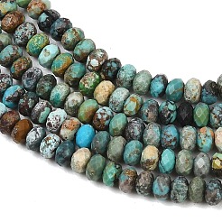 Natur hubei türkisfarbenen Perlen Stränge&nbsp;G-B175-A13-2x4mm