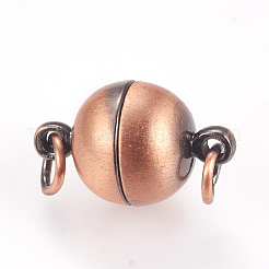 Chiusure magnetiche in ottone con passanti&nbsp;KK-E737-30R