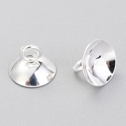 201 ganci per ciondolo con tappo a perlina in acciaio inossidabile&nbsp;STAS-G224-24S-01