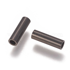 304 Edelstahl-Rohrperlen&nbsp;STAS-L216-23G-B