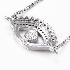 Verstellbare messing micro pave zirkonia schieberarmbänder&nbsp;BJEW-E317-04P