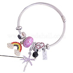 Bracelets européens réglables en acier inoxydable&nbsp;FS-WGA63F7-03