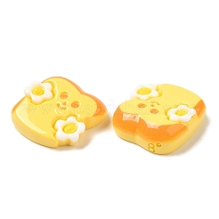 Cabochons décodés alimentaires imitation résine opaque&nbsp;RESI-Z007-01E
