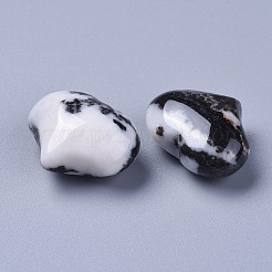 Natürlicher Zebra-Jaspis-Herz-Liebesstein&nbsp;G-F659-A31