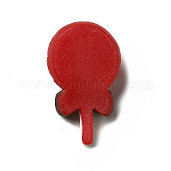 Cabujones de resina opaca con tema navideño&nbsp;RESI-C023-01M