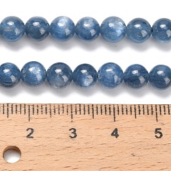 Perline Kyanite naturali fili&nbsp;G-C259-B01-6mm-02
