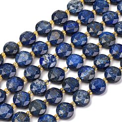 Natürlicher Lapislazuli Perlenstränge&nbsp;G-C116-A110-01
