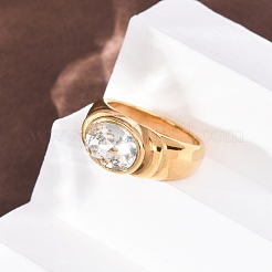 Fingerringe aus Edelstahl 304&nbsp;RJEW-F201-02G-02