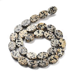 Natur Dalmatiner Jaspis Perlen Stränge&nbsp;G-P559-B08-01