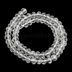 Chapelets de perles en cristal de quartz naturel&nbsp;G-C280-A13-01