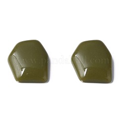 Cabochons opaques en acrylique&nbsp;MACR-S373-143-A11