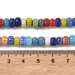 Perles de lampadaire millefiori faites à la main&nbsp;LAMP-D009-01B