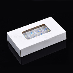 Spitz zulaufende Strass-Anhänger aus Glas&nbsp;EGLA-N006-035