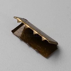Ruban de fer embouts à écraser&nbsp;FIND-WH0291-03B-AB