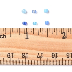 936 Stück 6-Stil-Glassamen-Rundperlen&nbsp;SEED-FS0001-07