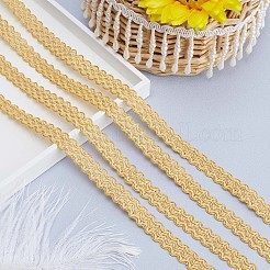 Gewellte Spitzenbänder aus Polyester&nbsp;OCOR-WH0082-21B