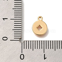 Charms del esmalte de bronce&nbsp;KK-M301-10G