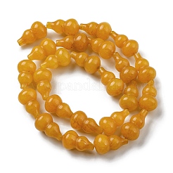 Natürliche weiße Jade perlen Stränge&nbsp;G-C039-B06