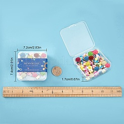 60 Stück 3 Stil handgemachte Polymer Clay Verbinder Verbinder&nbsp;FIND-SC0001-85