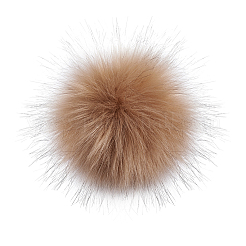 Weiches Pompon-Nähzubehör mit Druckknöpfen&nbsp;SNAP-TZ0002-B01