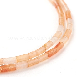 Rosso naturale perline avventurina fili&nbsp;G-G783-14
