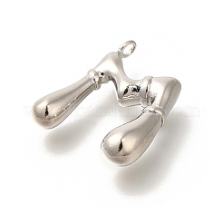 Cremagliera pendenti in ottone placcatura&nbsp;KK-I722-08P-M