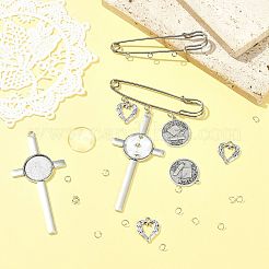 Eisen Kiltpins Brosche Zubehör&nbsp;DIY-FS0009-47