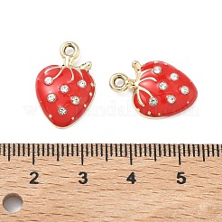 Pendentifs d'émail en alliage&nbsp;ALRI-D303-02G
