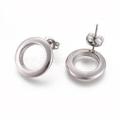 Ohrstecker aus 304 Edelstahl&nbsp;EJEW-I235-07B