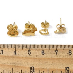 Set di orecchini in acciaio inossidabile 304&nbsp;EJEW-S248-03E-G
