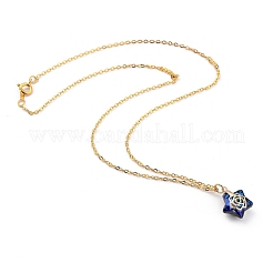 Ensembles de bijoux en verre étoile galvanoplastie&nbsp;SJEW-JS01120-02