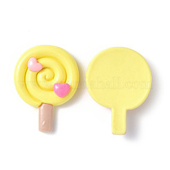 Cabochons en résine opaque&nbsp;CRES-P023-03A