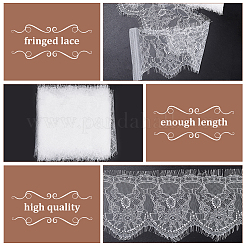 Rubans de dentelle de cils en polyester de 3 mètre&nbsp;OCOR-WH0090-008