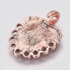Chiusure a gancio ecologiche in lega di zinco&nbsp;LS-PALLOY-WH0031-02R