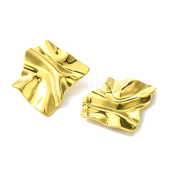 Boucles d'oreilles à tige en acier inoxydable 304 pour femmes&nbsp;EJEW-D111-01F-G