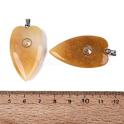 Natürliche Topazjade Anhänger&nbsp;G-Q601-47G