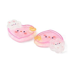 Durchscheinende Harz-Cabochons&nbsp;X-CRES-O006-12