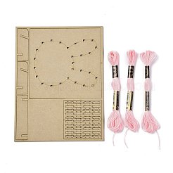 Kit d'art à cordes bricolage arts et artisanat pour enfants&nbsp;DIY-P014-B02