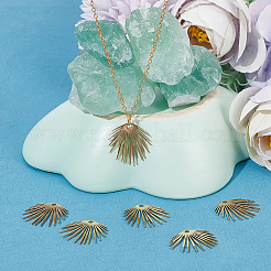 6 pendentif en acier inoxydable 304 avec placage ionique (IP)&nbsp;STAS-BBC0002-26