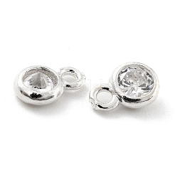 925 Sterlingsilber mit einzelnen Zirkonia-Anhängern&nbsp;STER-Z001-008S