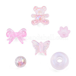 Opake & transparente Acrylperlen&nbsp;MACR-T045-01C
