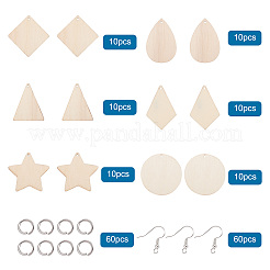 Fabrication de boucles d'oreilles bricolage&nbsp;DIY-TA0001-15P