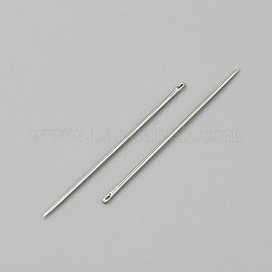 Aiguilles à tricoter en acier au carbone&nbsp;TOOL-WH0166-001P