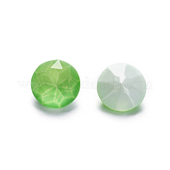 Dos cabochons en strass de verre k9&nbsp;RGLA-F064-214MN