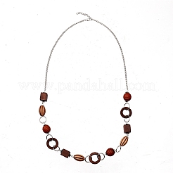 Collares de cadena estilo bohemio con cuentas de aleación&nbsp;WGF3883-01