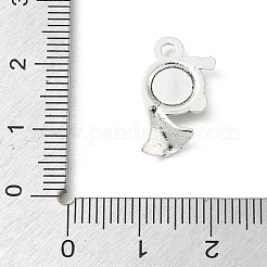 Pendentifs en alliage de style tibétain&nbsp;AL-CBA1B2C-02H-AS