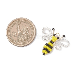 Bienenanhänger aus Glasperlen&nbsp;PALLOY-MZ01216