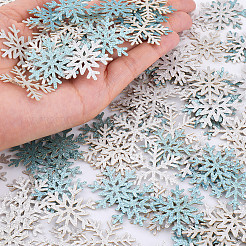 200 x Weihnachts-Schneeflocken-Papierkonfetti&nbsp;DIY-CY0002-41